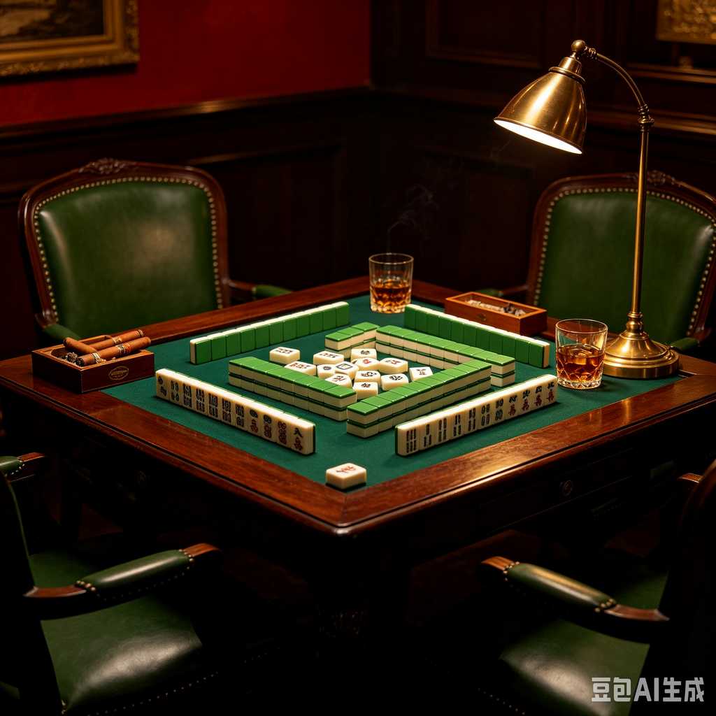 transparent mini mahjong set