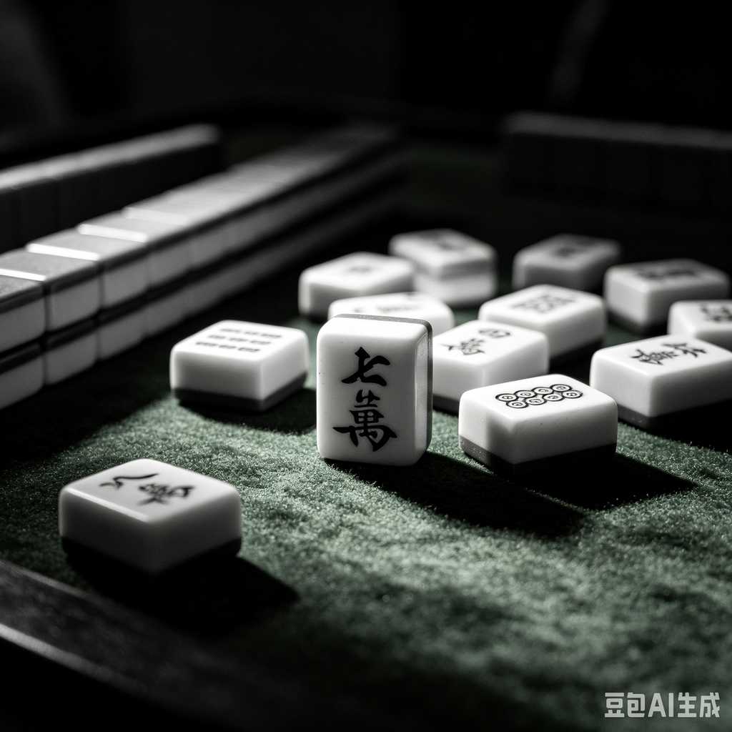 mahjong set with storage case