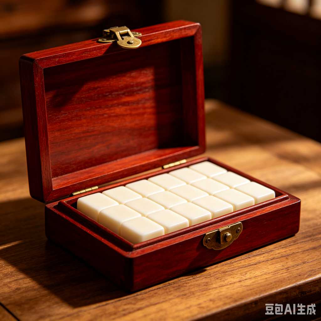 elegant packing mahjong gift